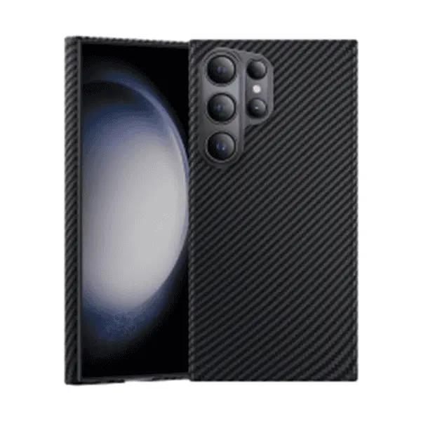 Piblue Twill Kevlar Magnetic Case Galaxy S24 Ultra Black
