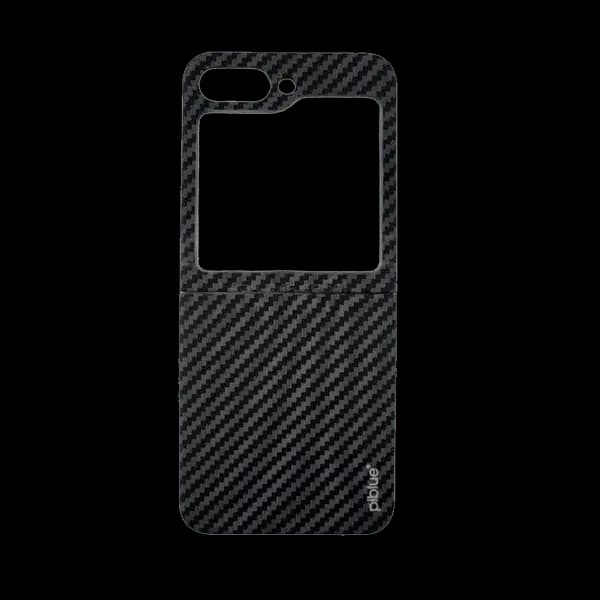 Piblue Twill Kevlar Magnetic Phone Case For Samsung Z FLIP6 Black
