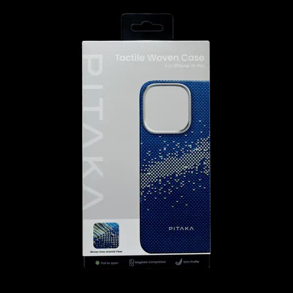 Pitaka Magez MagSafe Case 6 For iPhone 16 Pro Milky Way Galaxy