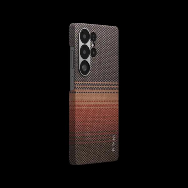 Pitaka Tactile Woven Case For Samsung Galaxy S25 Ultra Sunset