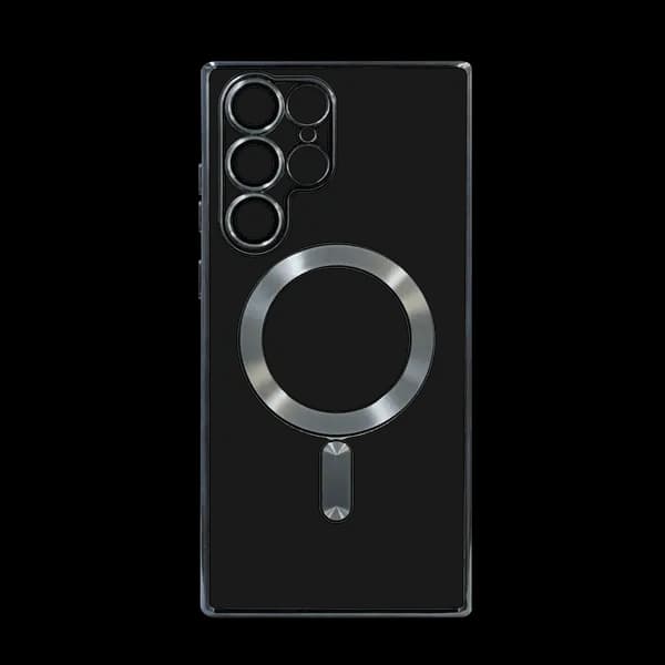 Q Series Clear Black Hard Case With MagSafe