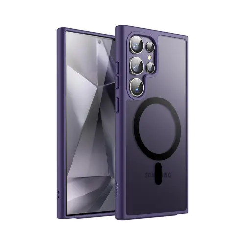Q Series MagSafe Hard Case Galaxy S24 Ultra Purple