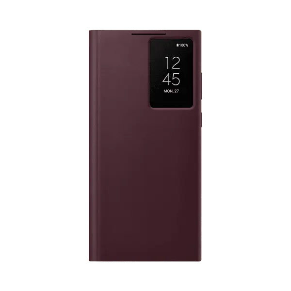 Samsung Clearview Galaxy S22 Ultra Purple