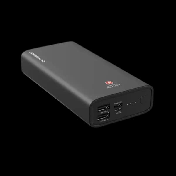 Swiss Military Bieudron Power Pack PD 20000MAH Black Tcm
