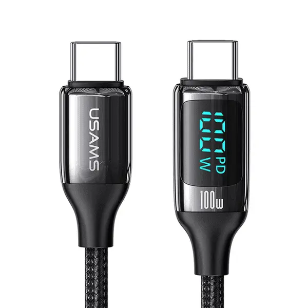 Usams SJ655 Dual Cable 100W 2 Metre Usb+type C To Type C