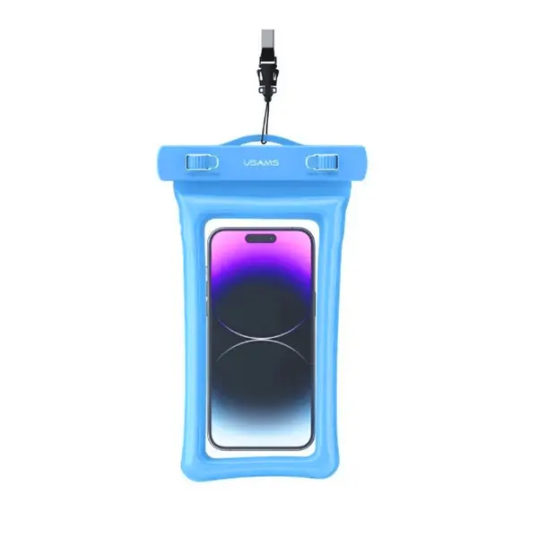 Usams Universal Waterproof Mobile Phone Bag Blue