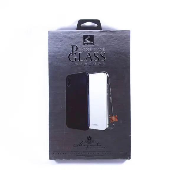Wk Magnetic Glass Case IPHONE8 Black