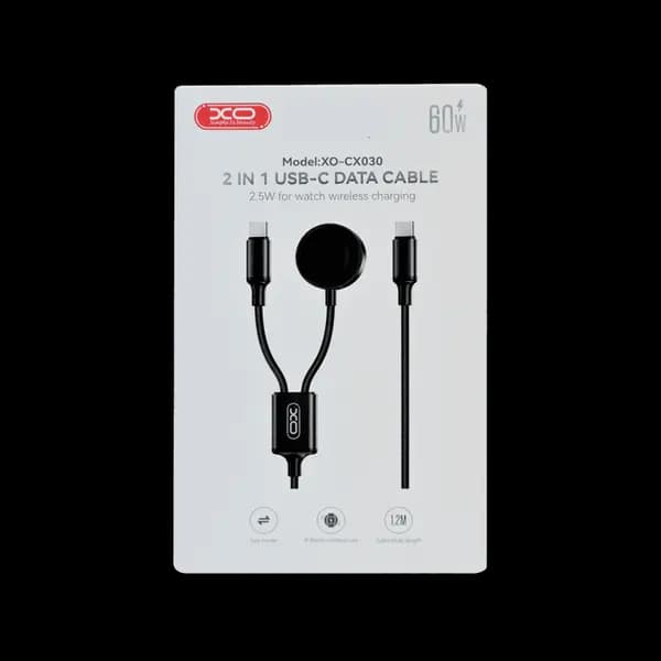 Xo 2IN1 USB C Watch Charger Cable 1 2M