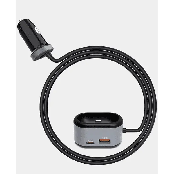 Xo CC29 Multifunctional 4 In 1 Car Charger