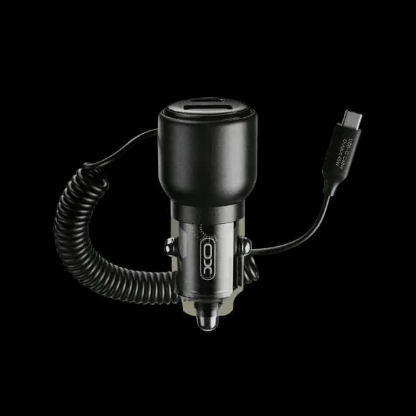Xo USB C+usb C 110W Car Charger CC59